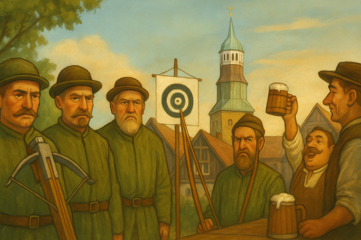 Damals 1589 bei der Gründung ging es heiß her gruendung