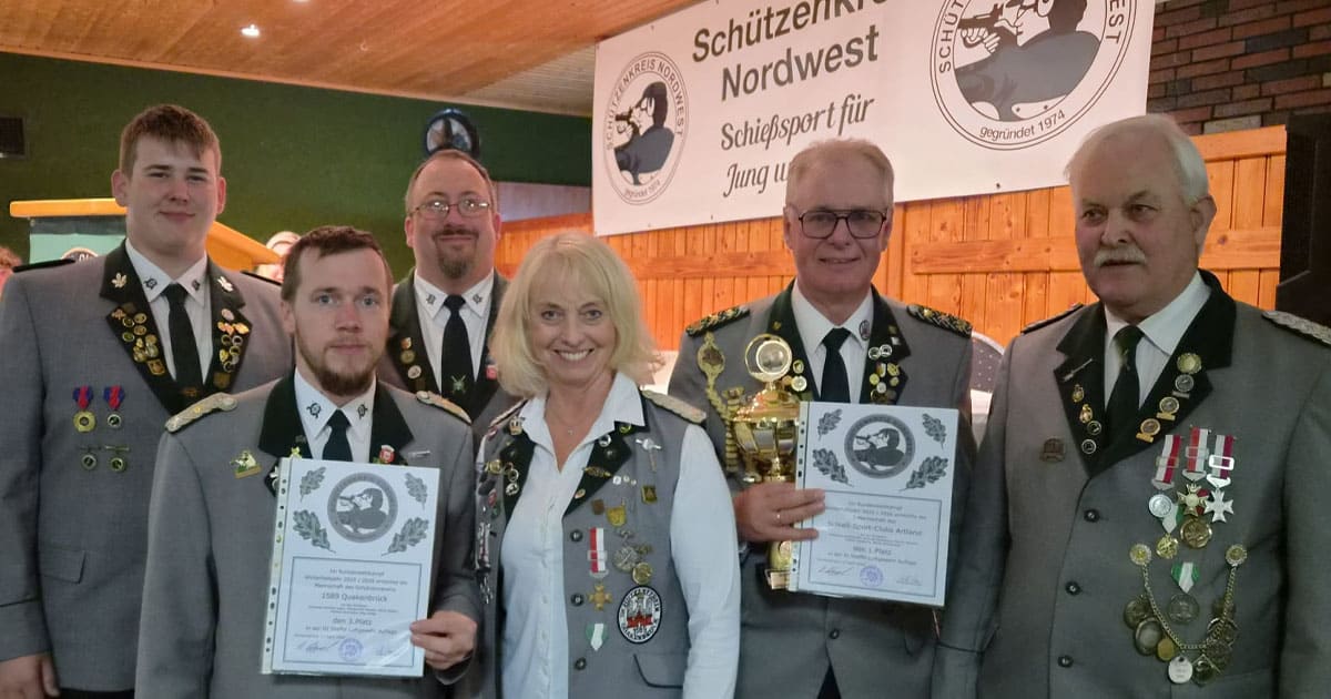 Erfolgreiche Schützen ...